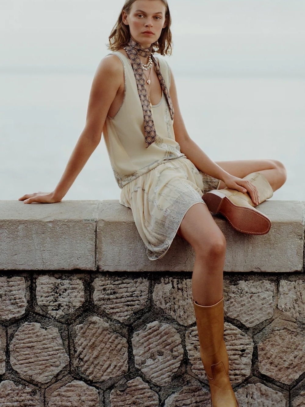 NWT By Anthropologie Sleeveless Embellished Romper sz 6